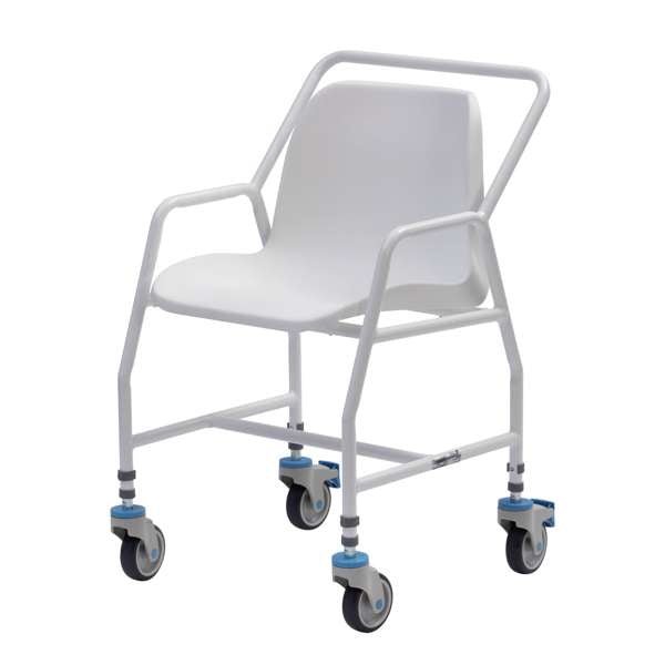 Tilton Mobile Adj. Height Shower Chair with 2 Brakes - Great British Mobility