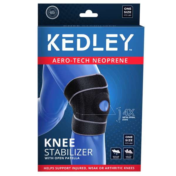 Knee Support With Stabilizer - Universal (fits up to 60cm) - Great British Mobility