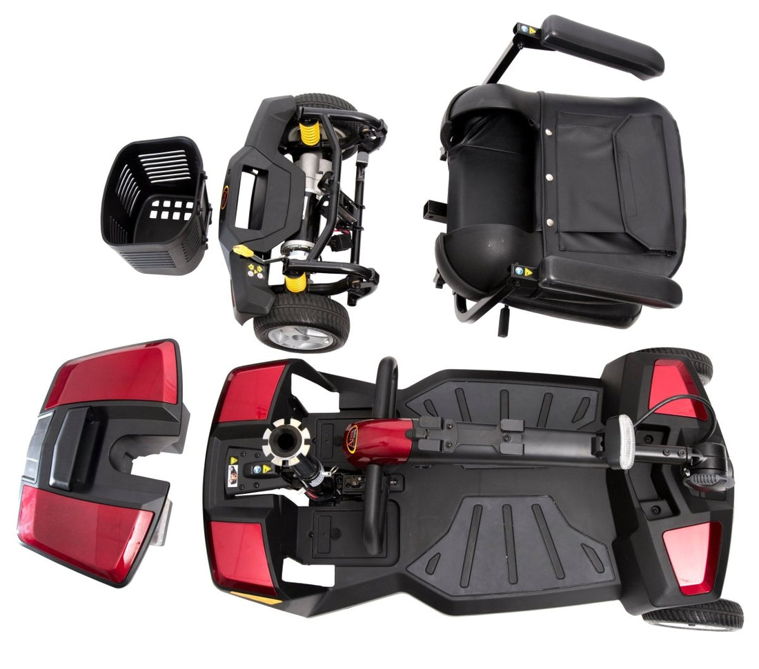 Pride Apex Rapid Full Suspension Boot Mobility Scooter Great British