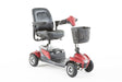 Motion Aura mobility scooter in crimson