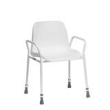 Foxton Stationary Shower Chair - Adj. Height, Stackable - Great British Mobility