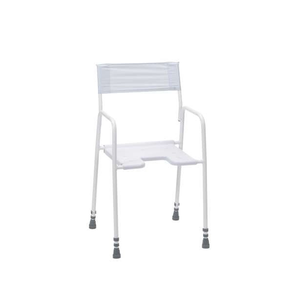 Bradgate Shower Stool with Back - Great British Mobility