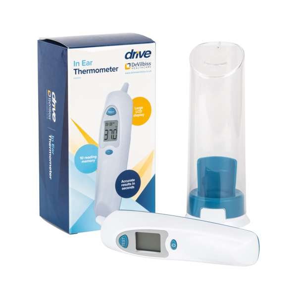 In - Ear Thermometer with LCD Display - Great British Mobility