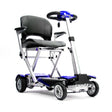 Drive Autofold Elite folding mobility scooter in blue