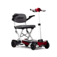 Drive Manual Fold + folding mobility scooter in red