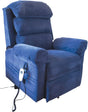 Aidapt Ecclesfield recliner chair in blue