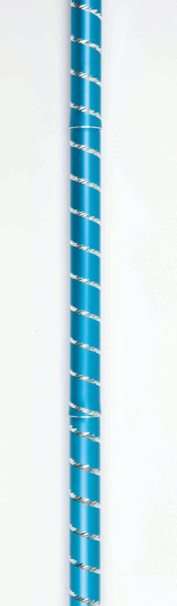 Folding Cane with Strap (Blue Twist) - Great British Mobility