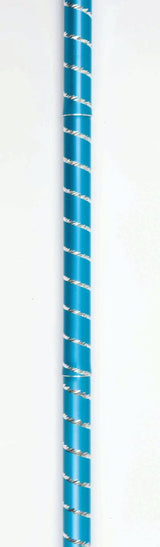 Folding Cane with Strap (Blue Twist) - Great British Mobility