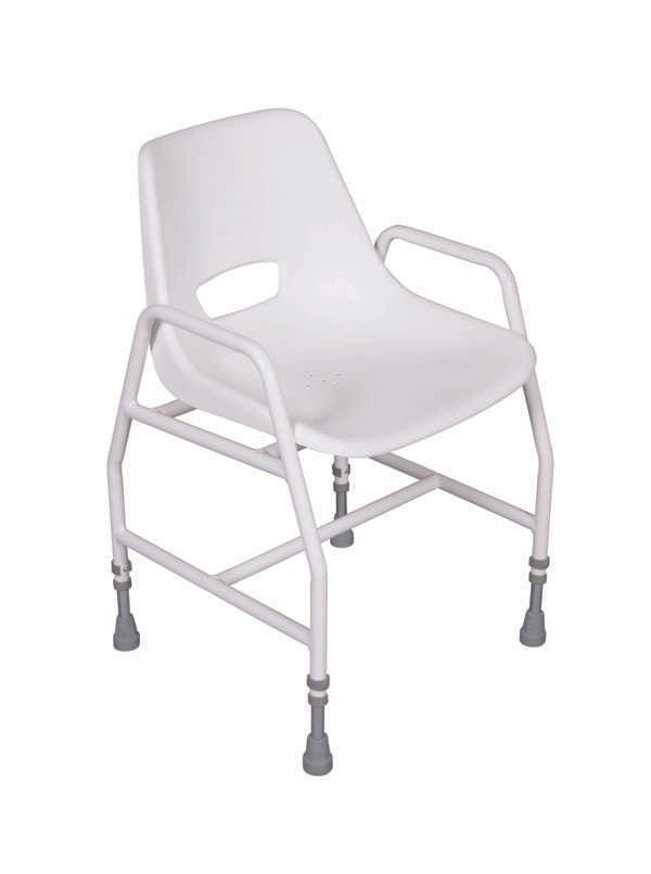 Foxton Stationary Shower Chair - Adj. Height - Great British Mobility