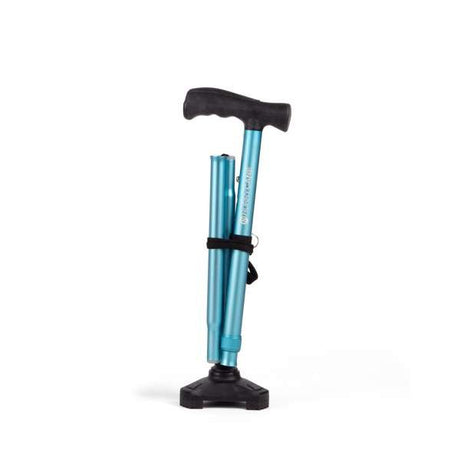 HurryCane Comfort Edition - Pastel Blue - Great British Mobility