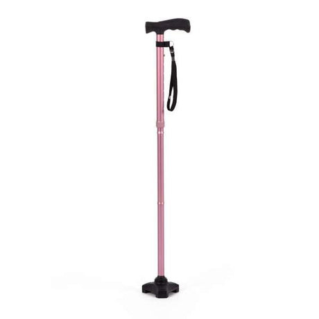HurryCane Comfort Edition - Pastel Pink - Great British Mobility