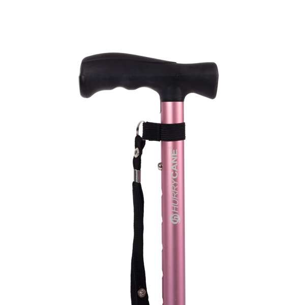 HurryCane Comfort Edition - Pastel Pink - Great British Mobility
