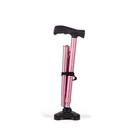 HurryCane Comfort Edition - Pastel Pink - Great British Mobility