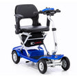 Kymco K-Lite Folding Electric folding mobility scooter in blue