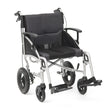 Drive Phantom 19 inch transit wheelchair in silver