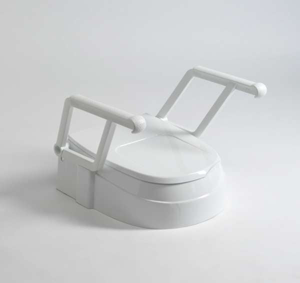 Raised Toilet Seat With Arms - Great British Mobility