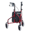 Drive ultra-lightweight tri-walker in red