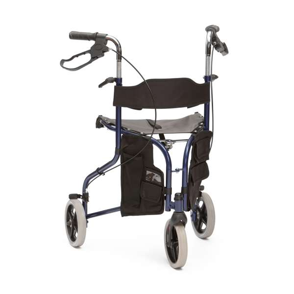 Tri - Walker with Seat (Blue) - Great British Mobility