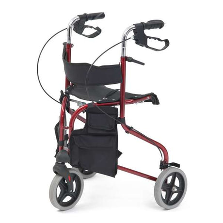 Tri - Walker with Seat (Red) - Great British Mobility