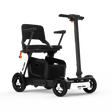Pride GoGo Compact folding mobility scooter in white