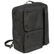 Aidapt deluxe crutch bag in black with zipped pockets and shoulder straps