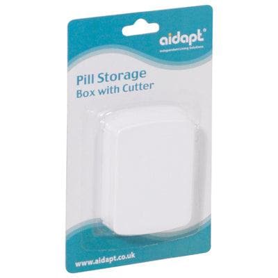 Pill Storage Box with Tablet Splitter - Great British Mobility