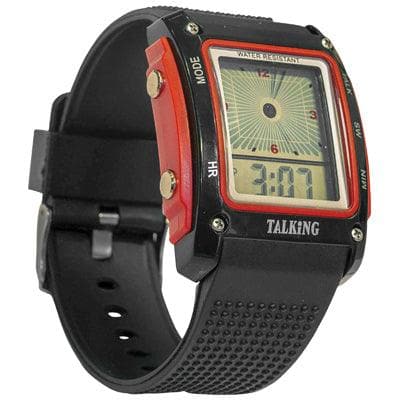 Water Resistant Talking Digital Watch - Great British Mobility